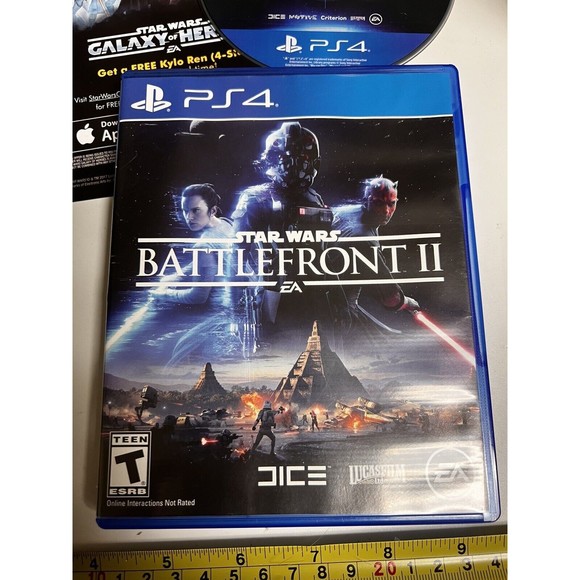 Star Wars Battlefront II‎ Sony PlayStation 4 PS4 Game 162308 - Picture 1 of 5